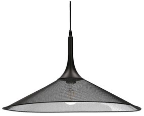 Lampa wisząca z tekstylnym kloszem ø 50 cm Kiruna – Candellux Lighting