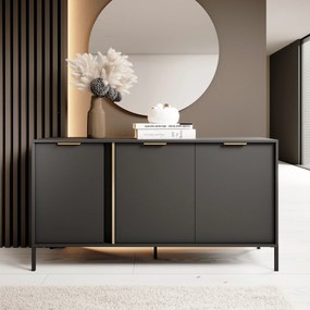Komoda LORENZO 153 cm do Salonu Sypialni Antracyt