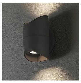 Eglo 95076 - Zewnętrzny kinkiet ABRANTES 2xLED/6W/230V IP44