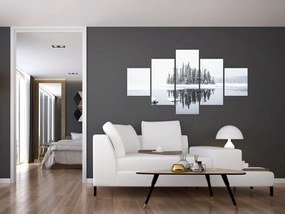 Obraz - Było biało (125x70 cm)