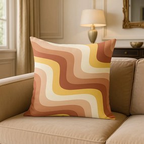 Poszewka na poduszkę 43x43 cm Creamy Strawberry Swirl – Mila Home