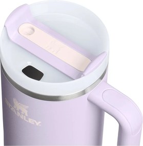 Lawendowy termos ze stali nierdzewnej ze słomką 1,18 l Quencher H2.O FlowState™ Tumbler Purple Dust – Stanley