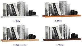 Ścienna półka na kwiaty dąb sonoma M1-F32