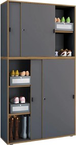 Drzwi przesuwne do szafek biurowych Salia 5x 100