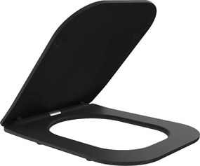 Mexen Teo deska wolnoopadająca slim, duroplast, czarna mat - 39060185