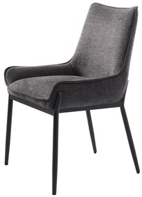 Ciemnoszare krzesło Calgary – Unique Furniture