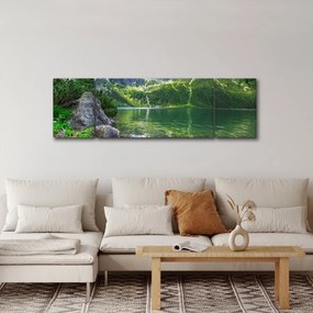 Obraz jeziora w Tatrach (170x50 cm)