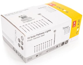 4Home Zestaw lamp solarnych LED, 10 szt., ciepła biała