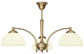 Złoty żyrandol mosiężny do pokoju Y-S3C