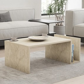 Stolik konferencyjny Memo Travertine