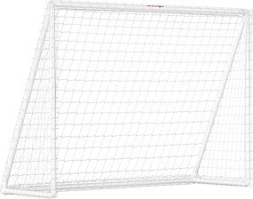 SPORTNOW Bramka 240×90×180 cm – wytrzymała siatka, rama z tworzywa, kotwy