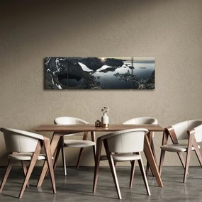 Obraz - Norweskie góry (170x50 cm)