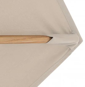 ALU WOOD 220 x 300 cm - wahadłowy parasol ogrodowy z drążkiem bocznym z ochroną ULTRA UV : Substancja Desen - 820