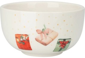 Świąteczna miska porcelanowa Świąteczne prezenty, 500 ml