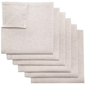 Komplet serwetek 6 szt. 42x42cm Linen 159-15