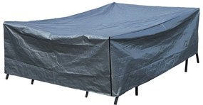 Pokrowiec na komplet mebli 330 x 200 x 88 cm szary PATIO