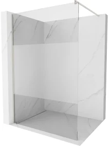 Mexen Kioto ścianka prysznicowa Walk-in 70 x 200 cm, transparent/szron 8 mm, nikiel szczotkowany - 800-070-101-97-35