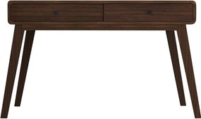 Biurko w dekorze orzecha 50x120 cm Cassie – Støraa