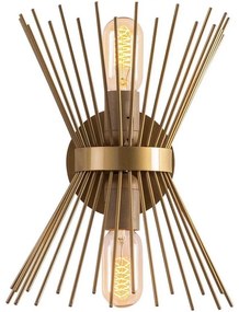 Kinkiet KIRPI 2xE27/40W/230V złoty