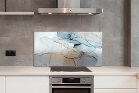 Panel szklany do Kuchni Abstrakcyjne Plamy Kamienne
