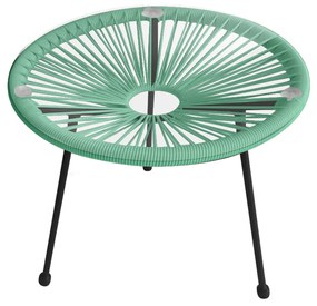 Stolik żyłkowy Arthur 48 cm miętowy PATIO
