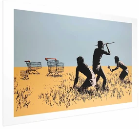 Plakat Łowcy promocji 42x29,7 cm bez ramy z marginesem ARTGEIST B