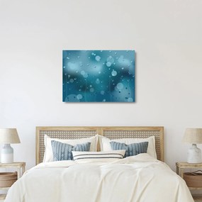 Obraz na szkle kropelek (70x50 cm)