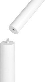 Biały stojakowy wieszak ARBO