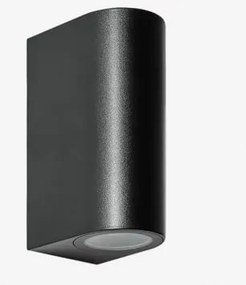 Kinkiet Z 2 Punktami Świetlnymi Xilven Czarna - Sklum