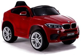 Auto na akumulator bmw x6 czerwony lakierowany