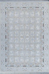 Dywan klasyczny Milan Ornament szary 80 cm x 150 cm