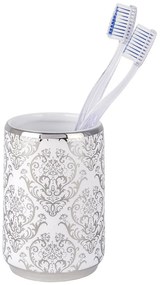 Pojemnik na szczoteczki do zębów BAROCK SILVER, WENKO
