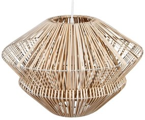 Lampa wisząca LUDZA, rattanowa, 45 cm