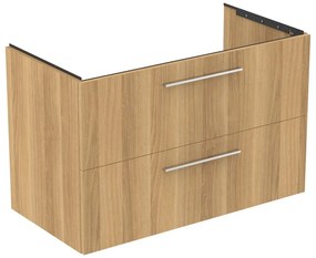 Wisząca szafka pod umywalkę w dekorze dębu 100x63 cm i.Life B – Ideal Standard