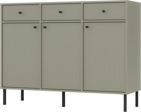 Komoda TORINO 125 cm do Salonu Sypialni Odcienie zieleni