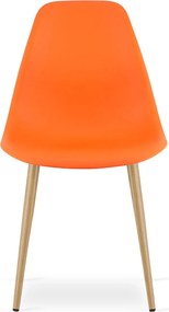 Pomarańczowe krzesło OSAKA