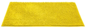 Żółty tekstylny dywanik łazienkowy 50x80 cm Chenille – Allstar