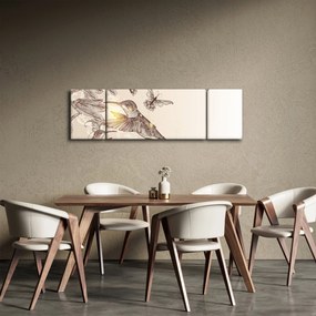 Obraz - Kolibry (170x50 cm)
