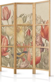 Parawan japoński Artgeist Kwiaty 135 x 172 cm 1 szt