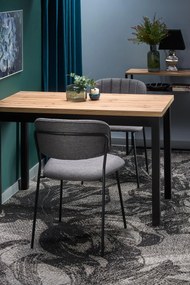 Nierozkładany stół w stylu industrialnym Cobalt