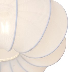 Lampa sufitowa Japandi biała 37 cm - Plu AsyeshaJapandi Oswietlenie wewnetrzne