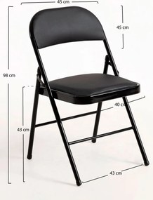 Zestaw 6 krzese skadanych na eventy Pad