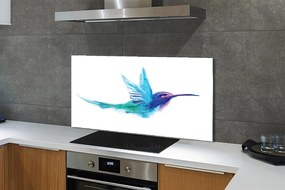 Panel szklany do Kuchni Papuga w Stylu Malarskim