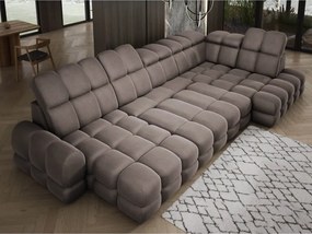 Narożnik TOLLO XL Prawostronny Elektryczna regulacja Tkanina SOLAR 28 WERSAL