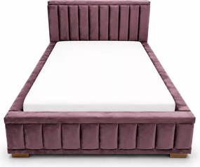 (Wyprzedaż) Łóżko tapicerowane Grand 120x200 w tkaninie Monolith 62 z pojemnikiem na pościel