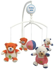 Baby Mix Karuzela nad łóżeczko Misiaki, średnica36 cm