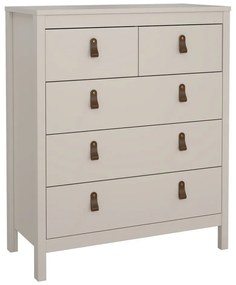 Szarobeżowa komoda 82x99x38 cm Madrid – Tvilum