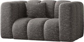 Fotel Grand, tkanina Haga, Grafitowy