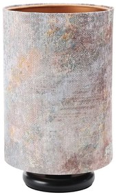 Czarna lampka stołowa tuba z nadrukiem - 3X S361 S5-C65