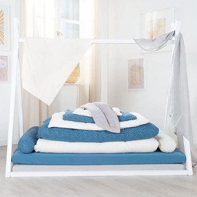 Kremowa pościel dziecięca do łóżeczka 80x80 cm Seashells – Roba